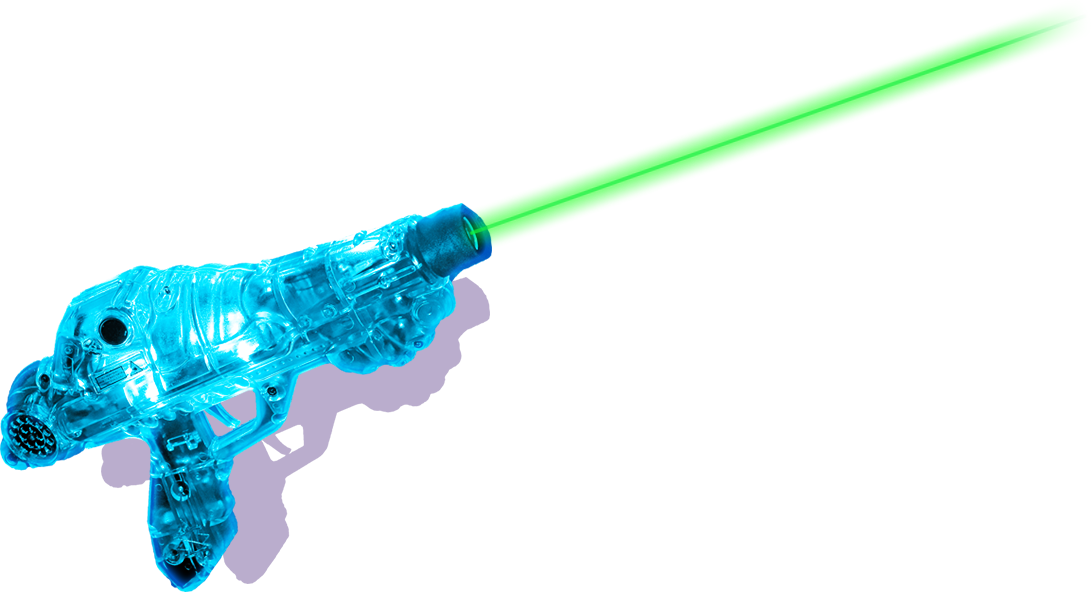 Laser Clipart Laser Gun - Laser Tag Gun Clipart (1091x592), Png Download