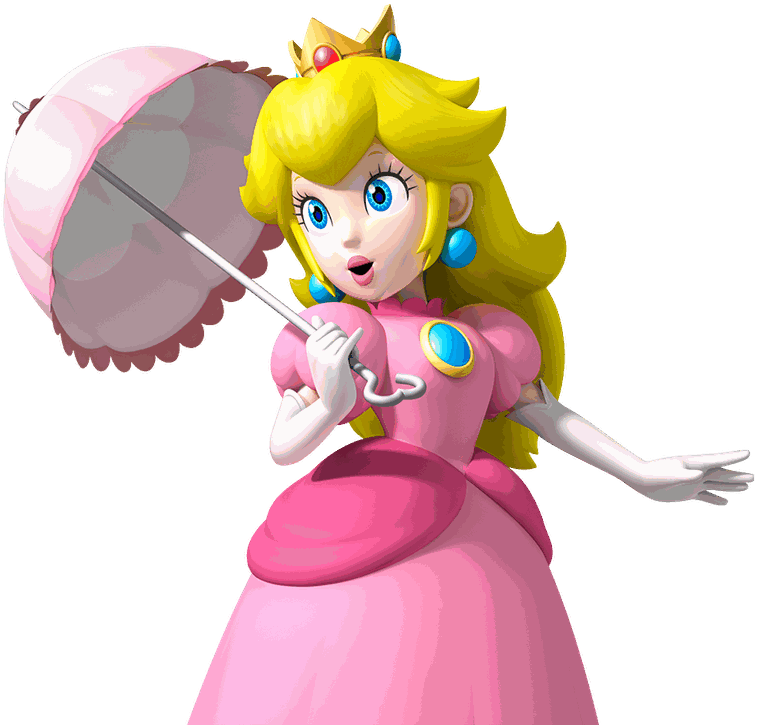 Princess Peach (800x779), Png Download