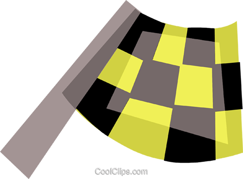 Checkered Flag Royalty Free Vector Clip Art Illustration - Illustration (480x353), Png Download