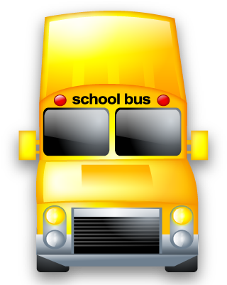 School Bus, Service, Transportation Icon - School (400x400), Png Download