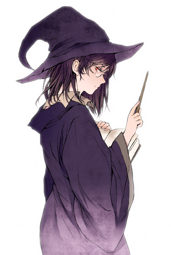 Witch Wizard Anime Pictures Png Witch Png Wizard Anime - Anime Witch Male (571x850), Png Download