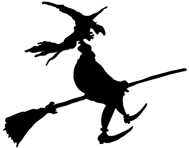 Witch Png Photo - Halloween Witch Png (600x489), Png Download
