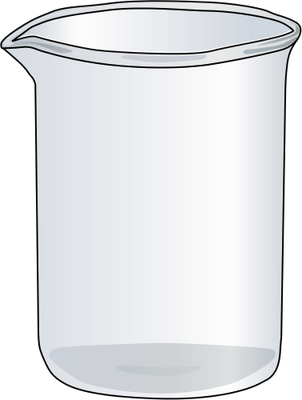Ian Symbol Beaker - Illustration Of A Beaker (302x400), Png Download