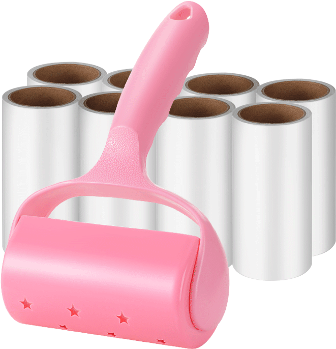 Qiaofeng Sticky Hair Clothes Sticky Roller Dusting - Hair (800x800), Png Download
