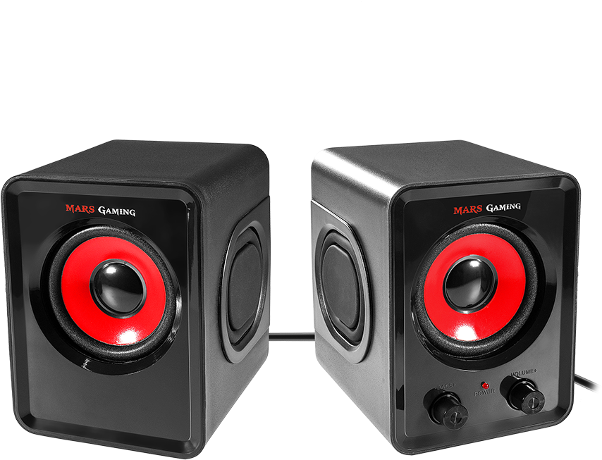 Ms3 Gaming Speakers - Mars Gaming Ms3 15w Negro Altavoz (960x960), Png Download