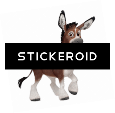 Donkey Осёл - Burro (393x387), Png Download