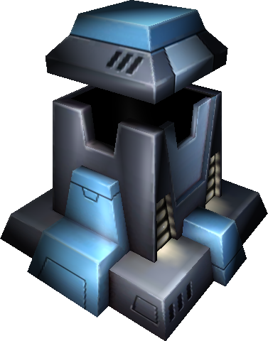 Burst Turret L5 (377x480), Png Download