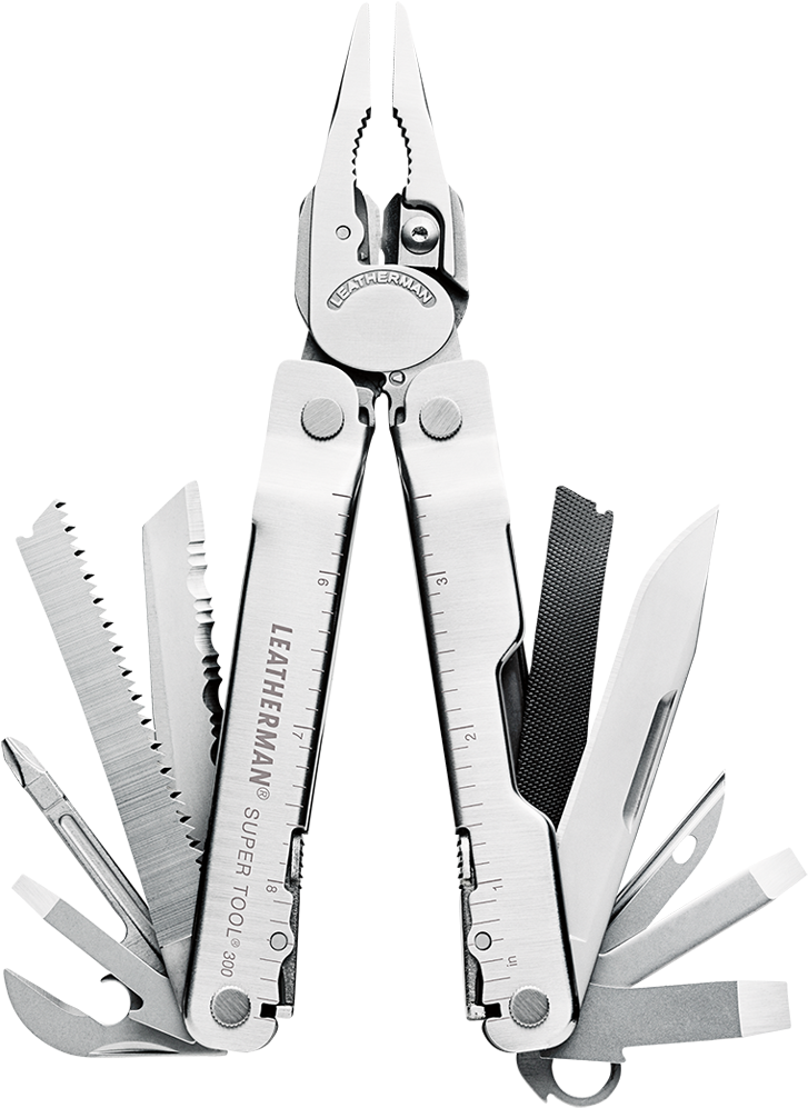 Leatherman Super Tool 300 Multi-tool, Stainless Steel, - Leatherman Super Tool 300 (1200x1200), Png Download