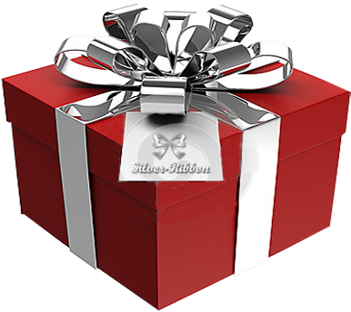 Hello There Welcome To Silver-ribbon - Gift (400x350), Png Download