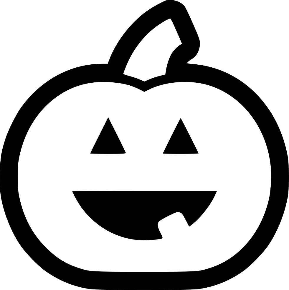 Jack O Lantern - Pumpkin (981x982), Png Download