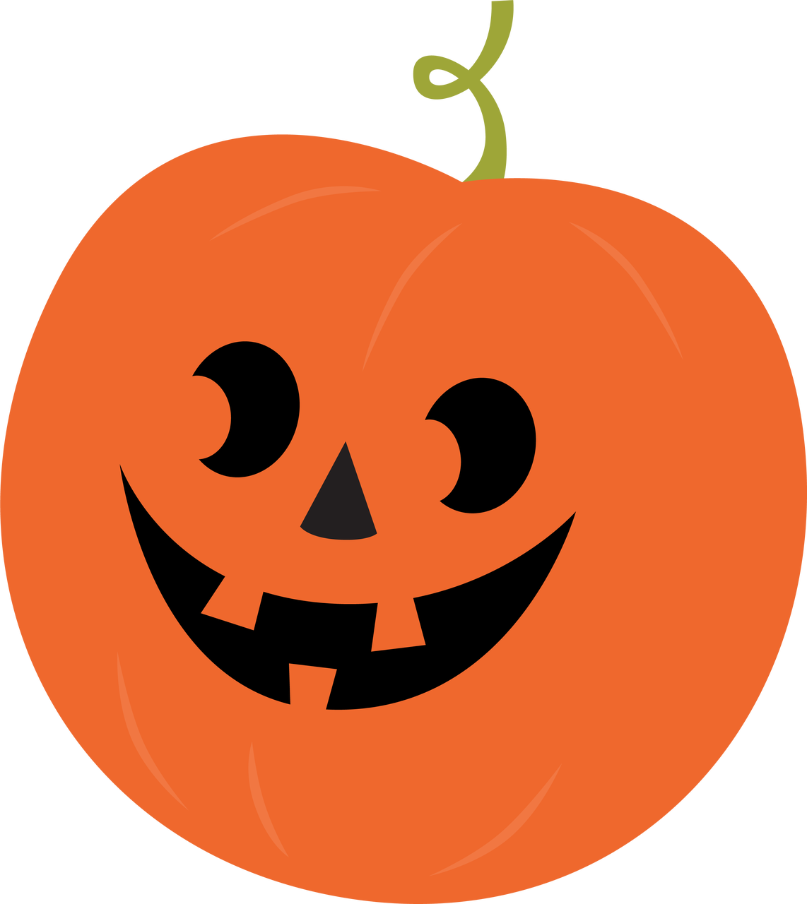 Image - Jack-o'-lantern (1142x1280), Png Download