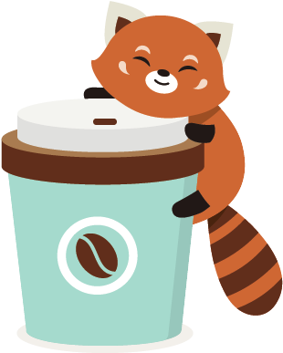 Red Panda Stickers-04 - Sticker (408x408), Png Download