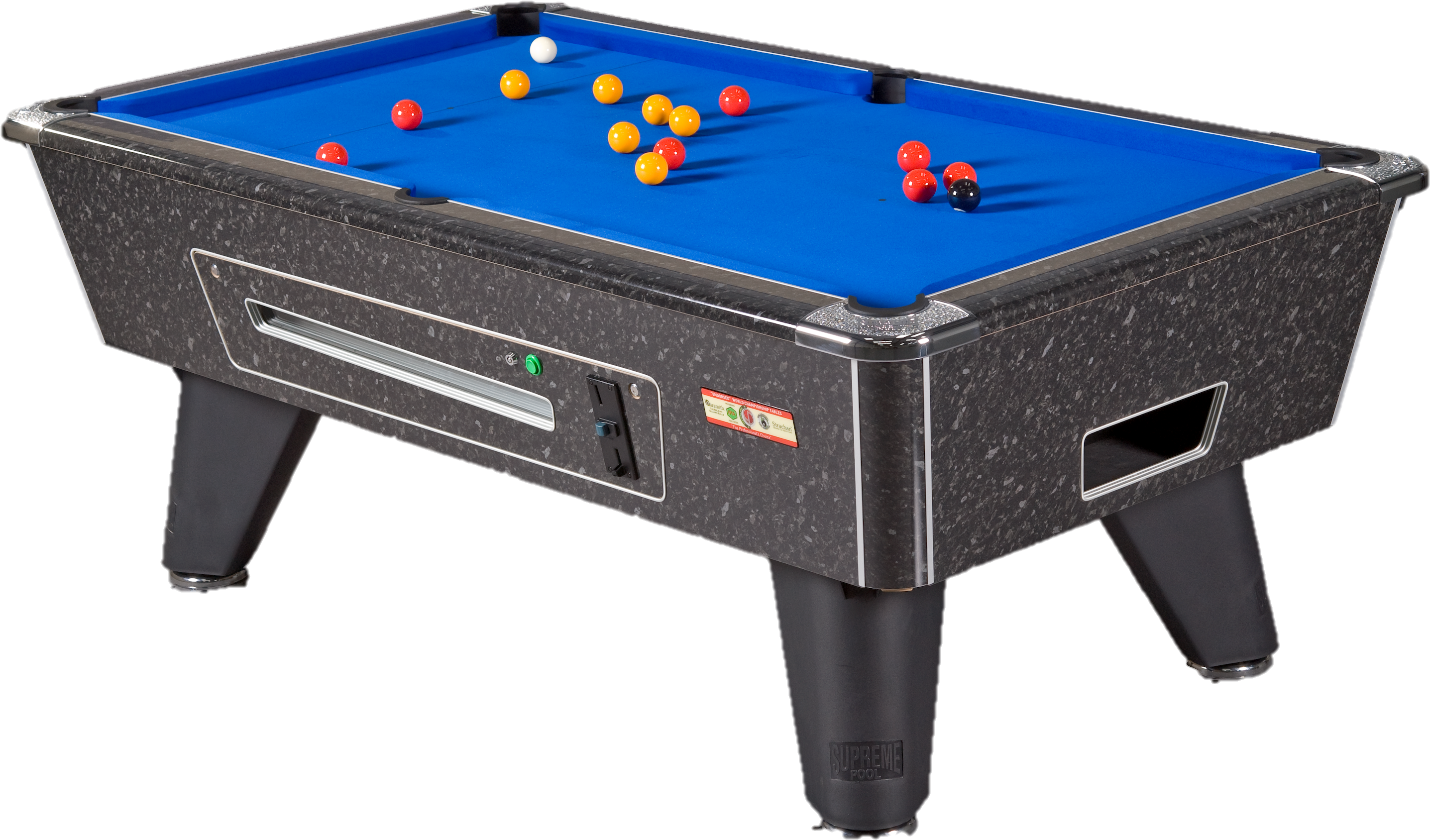 Amusement Machine Suppliers, Automatic Machine Services, - Black Cloth Pool Table (3072x2056), Png Download