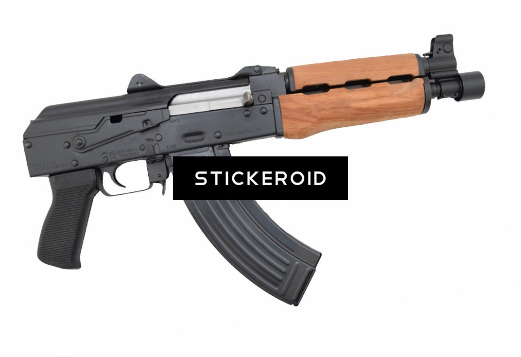 Terrorist Attack Gun (1072x735), Png Download