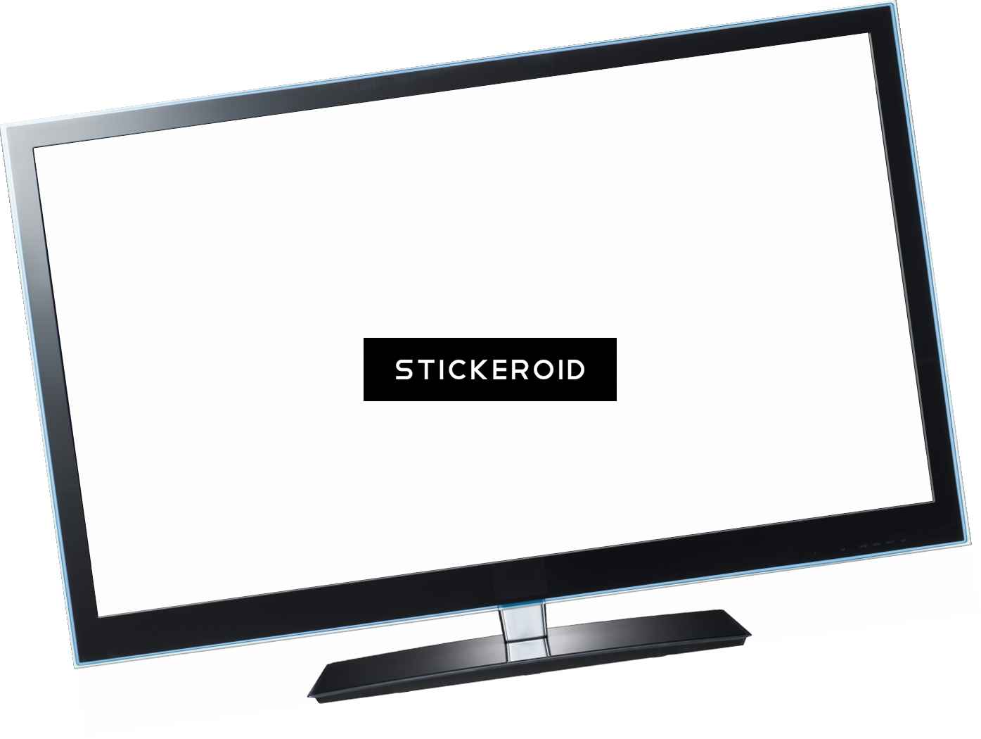 Lcd Screen Tv - Led-backlit Lcd Display (1395x1050), Png Download