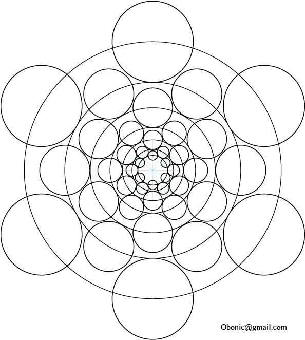 Download Phi-circles - Sacred Geometry Circles - Full Size PNG Image ...