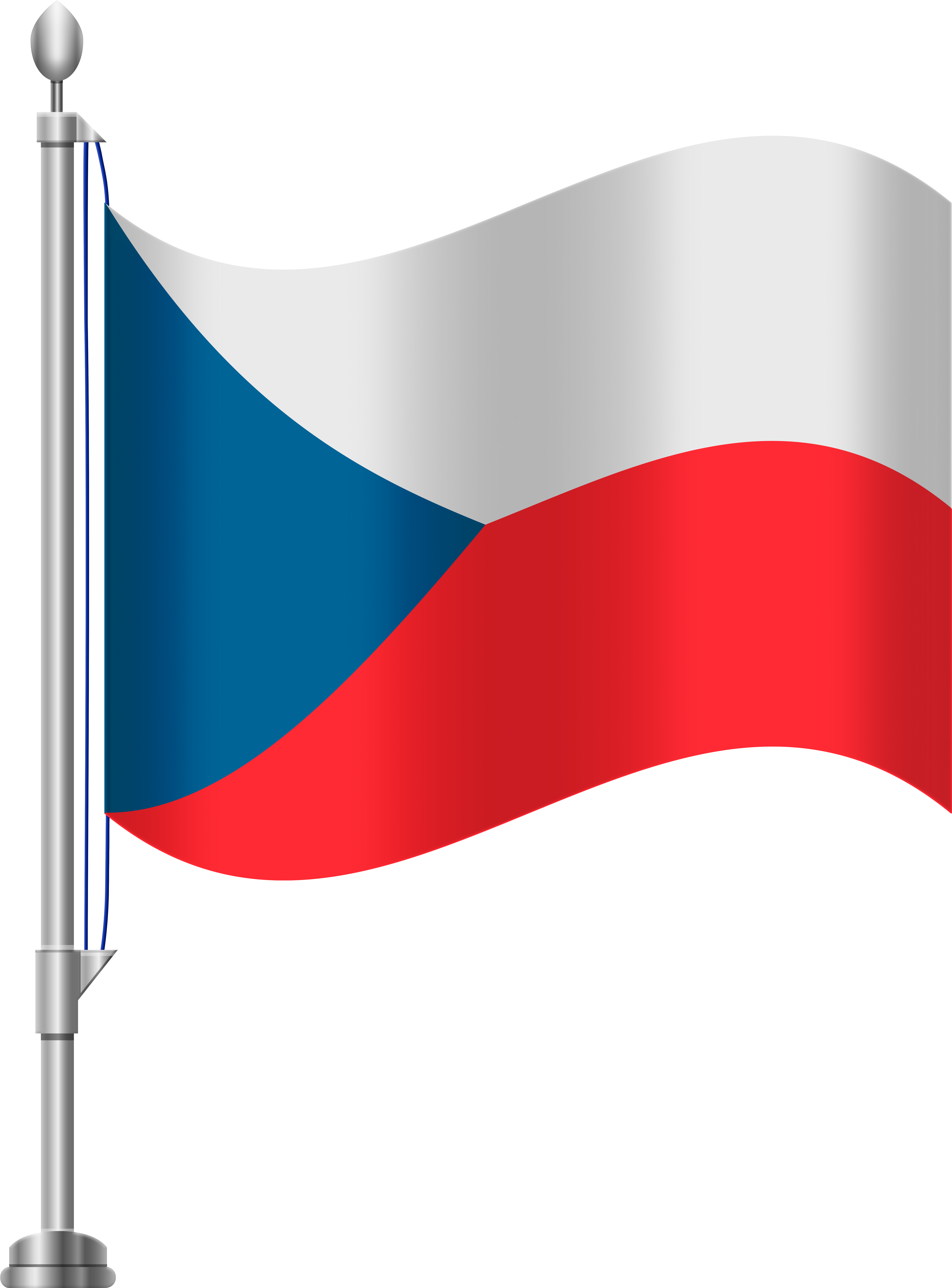 Czech Republic Flag Png Clip Art (6141x8000), Png Download