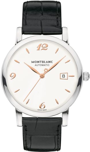 Montblanc Classique Date Automatic 39mm - Dw Dapper 34mm Sheffield (600x600), Png Download