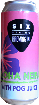 Beer Six String Brewing Aloha Neipa - India Pale Ale (300x475), Png Download