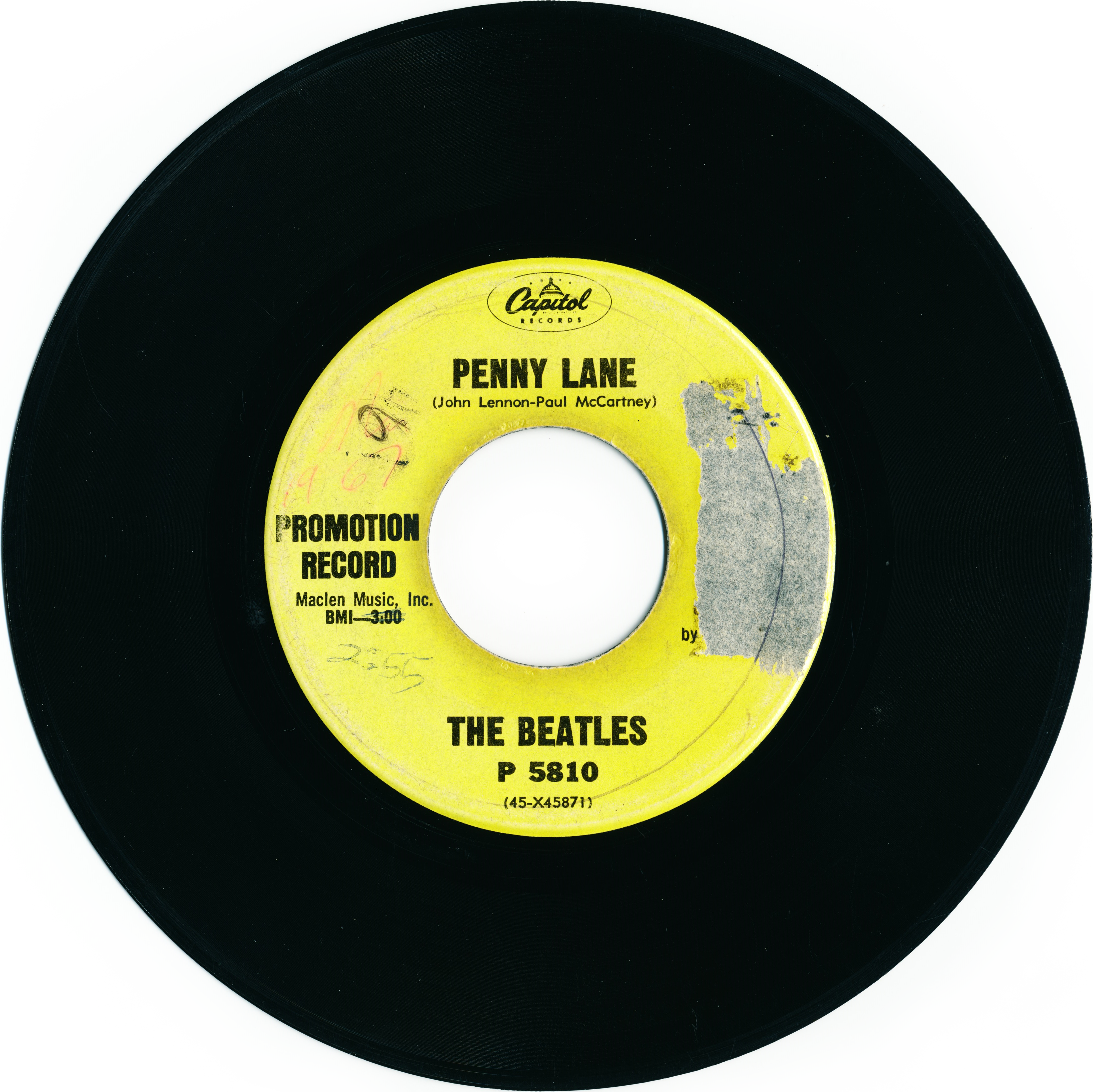 One Of The Most Treasured Records In - Label (4123x4118), Png Download