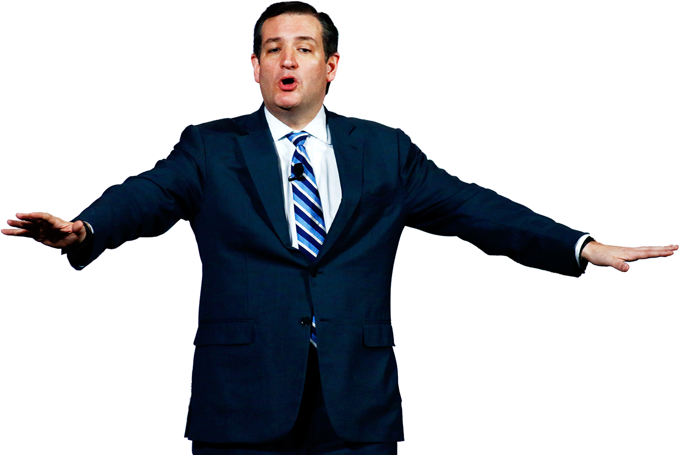 Personted Cruz - Ted Cruz (1500x973), Png Download