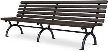 Street Furniture Png Transparent - Outdoor Benches (450x330), Png Download