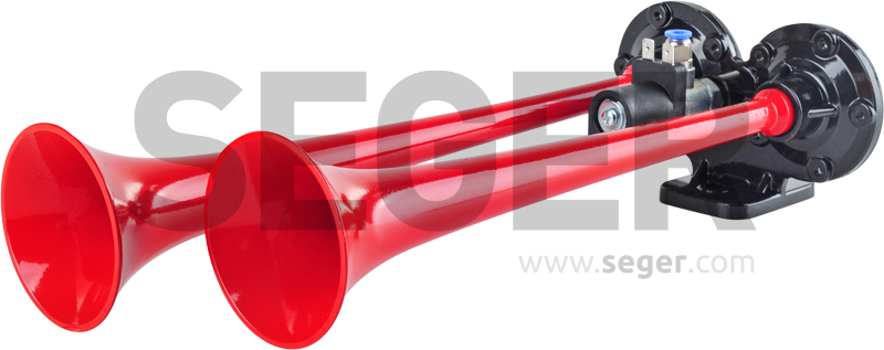 Seger Eentonige Hoorn 24volt 82ah (800x317), Png Download