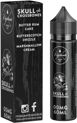 Skull And Crossbones By Vigilante Juice Co - Electronic Cigarette Aerosol And Liquid (480x480), Png Download
