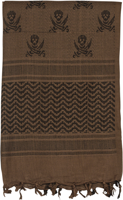 08 3062000000 Woven Coalition Desert Scarves Skull - Wool (700x700), Png Download