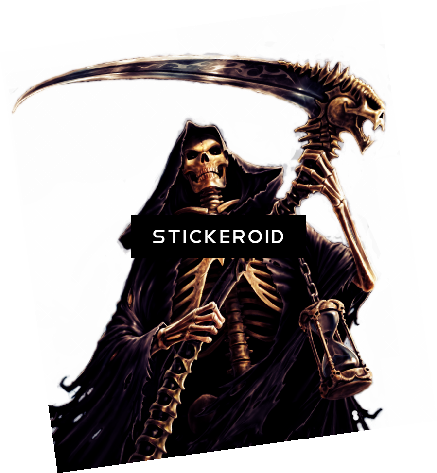 Grim Reaper Pic - Grim Reaper Render (899x974), Png Download