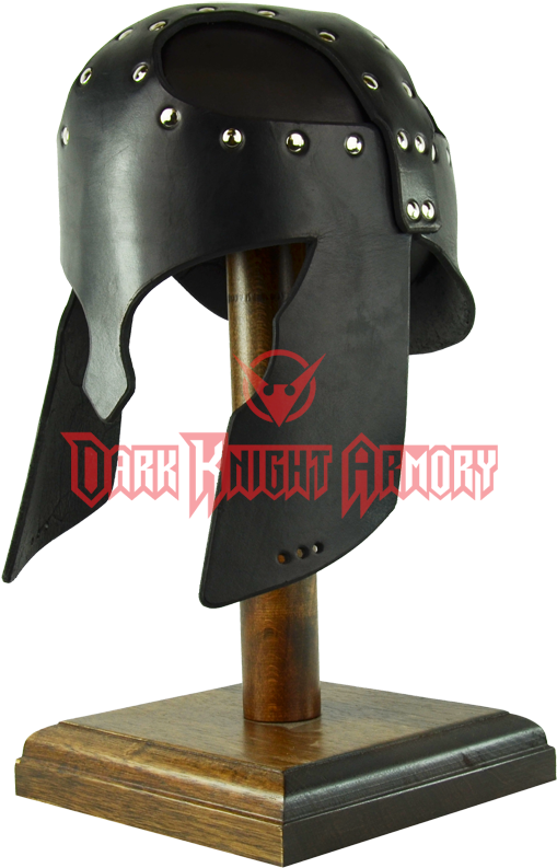 Leather Greek Helmet - Greek Helmet Leather (800x800), Png Download