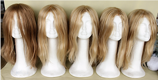 Human Hair Blonde Wig - Lace Wig (555x555), Png Download