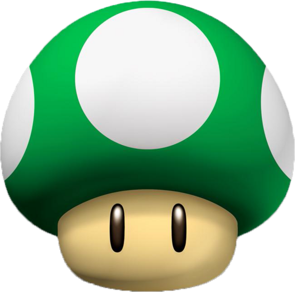Super Mario Mushroom (606x600), Png Download