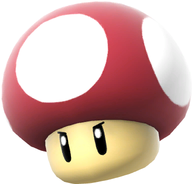 Item Poison Mushroom - Super Smash Bros Poison Mushroom (384x368), Png Download