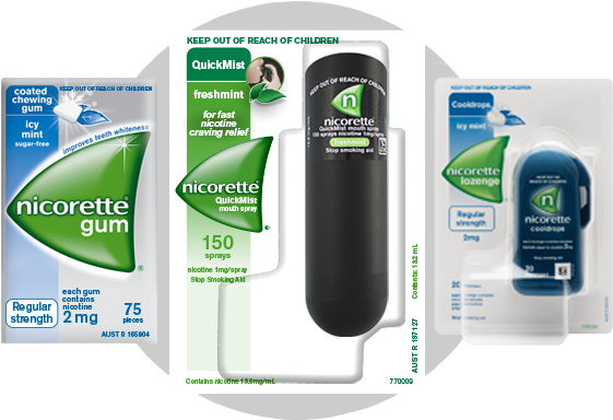 Nicorette Nz Group Image - Nicorette Cool Drops 4mg 20 (594x392), Png Download