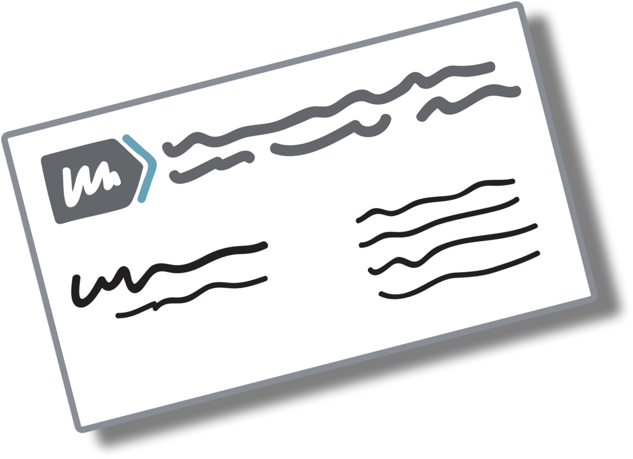 Business Card Doodle - Business Card (1232x893), Png Download