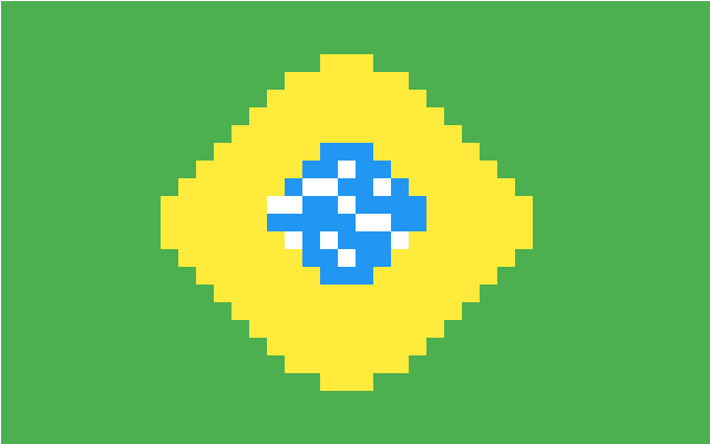 Brazil Flag - Emblem (1200x1200), Png Download