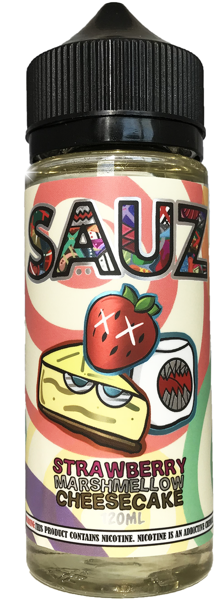 Strawberry Marshmallow Cheesecake - Electronic Cigarette Aerosol And Liquid (1113x1280), Png Download