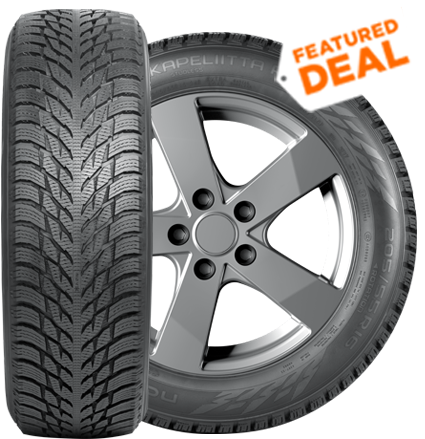 Save $50 On A Set Of - Nokian Tyres (452x458), Png Download