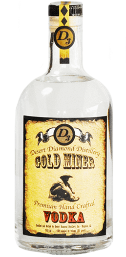 Gold Miner Vodka - Vodka (534x524), Png Download
