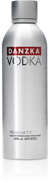 Danzka Selection - Danzka Vodka (200x675), Png Download