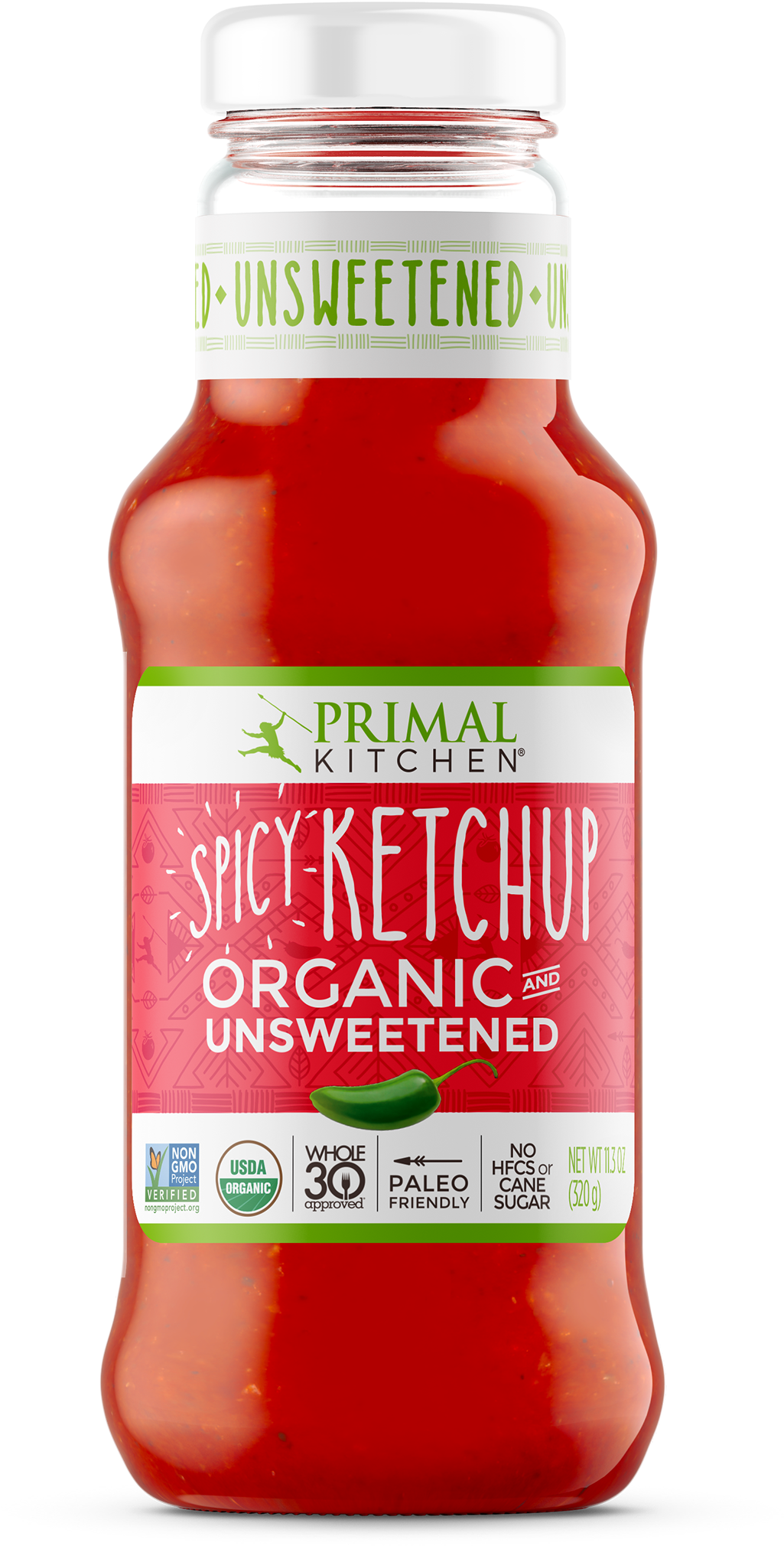 Spicy Organic Unsweetened Ketchup (2048x2048), Png Download