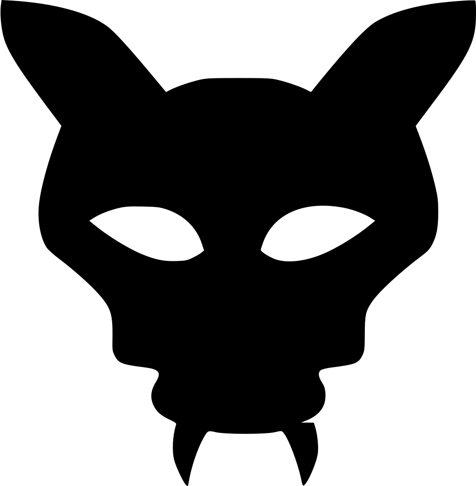 Devil Vampire Mask Bat Comments - Vampire Mask (959x980), Png Download