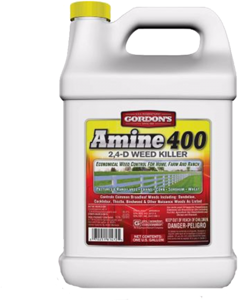 Gordon's Amine 400 - Gordon's Amine 400 2,4-d Weed Killer 2.5 Gal (700x700), Png Download