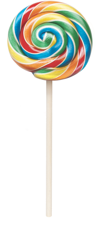 Rainbow Lollipops Png - Lollipop (800x800), Png Download