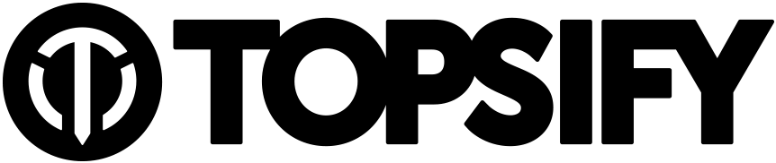 Topsify Logo Png (862x182), Png Download