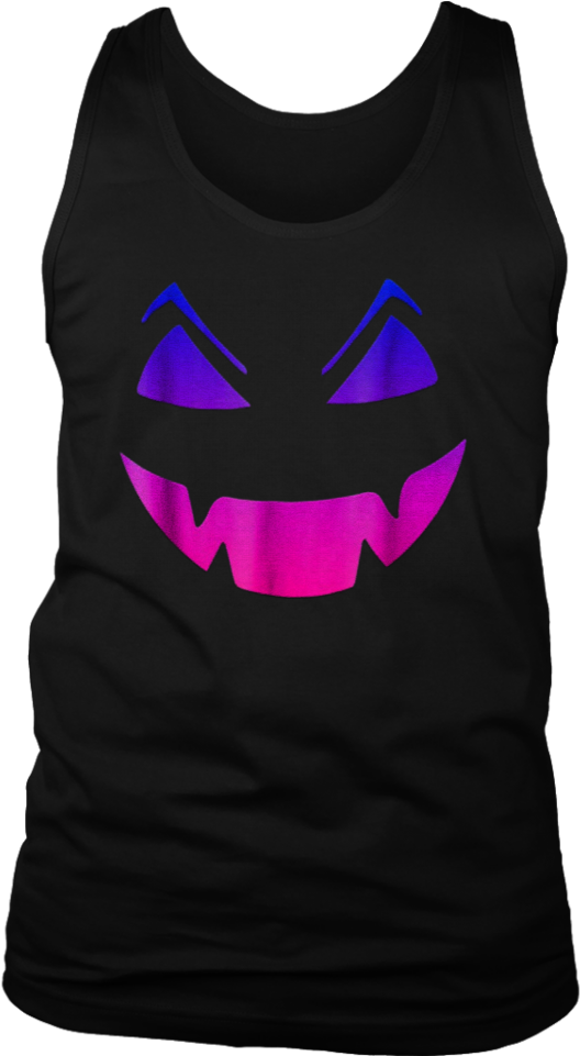 Scary Face Halloween Pumpkin T-shirt, Best Hallowen - T-shirt (960x960), Png Download