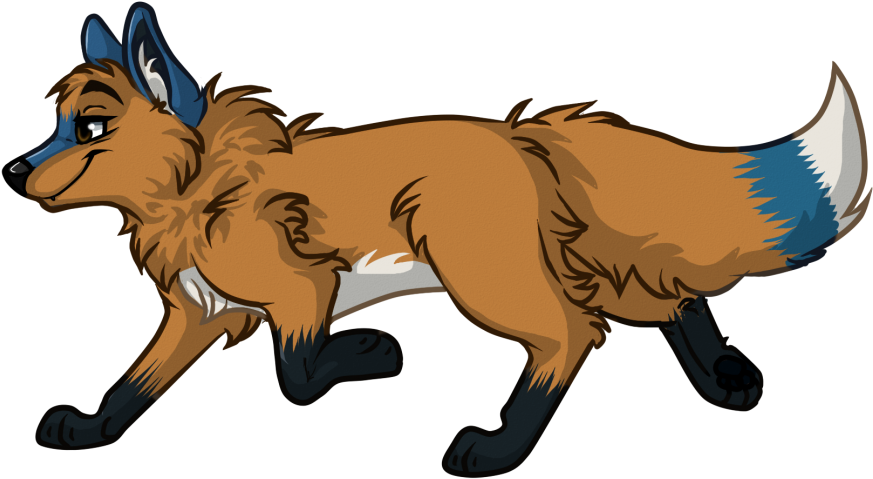 Foxpawfox - Fox (1024x601), Png Download