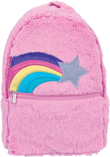 Picture Of Shooting Star Furry Backpack - Backpack (550x550), Png Download