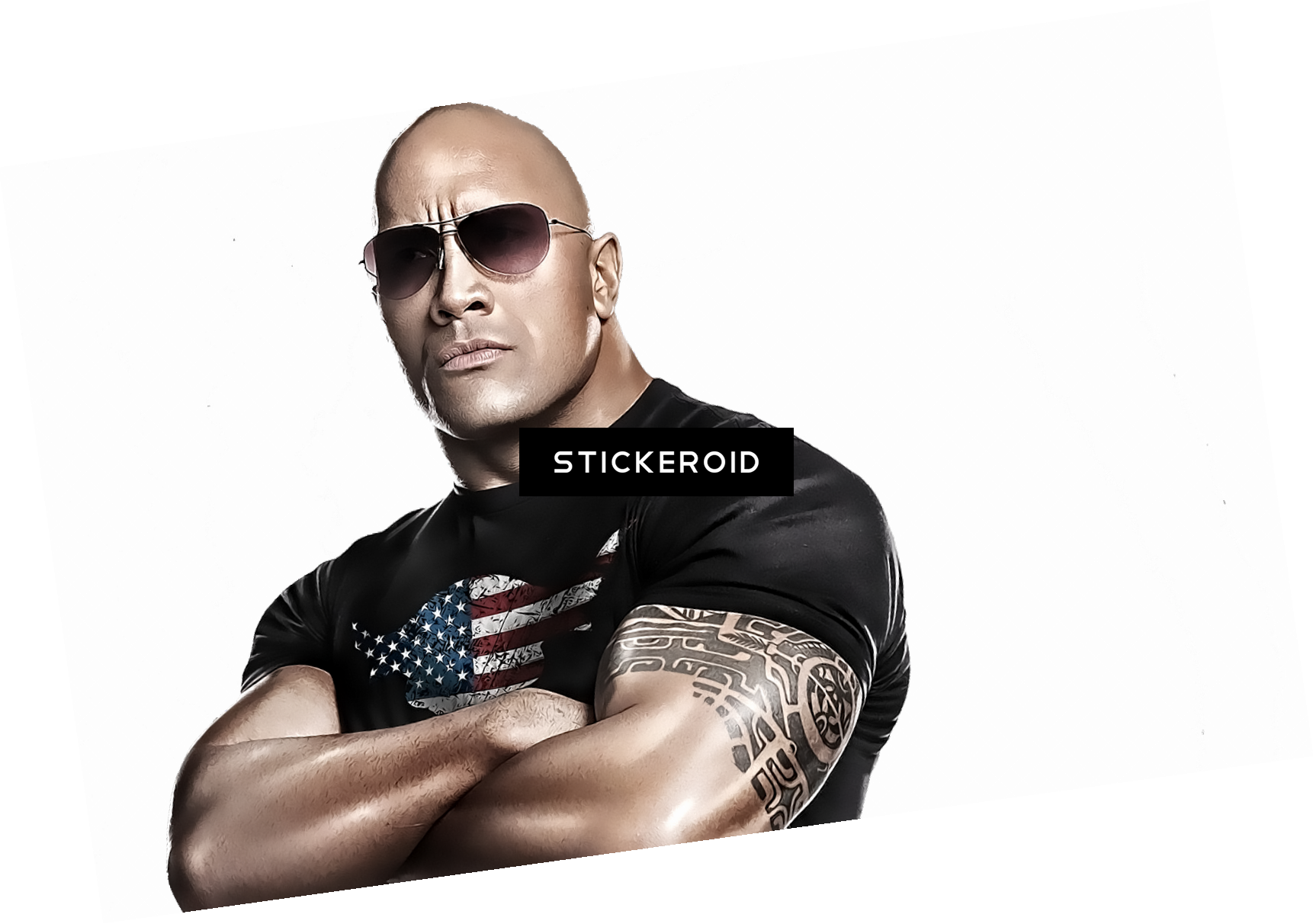 Dwayne Johnson - Wwe 12 Game Wii (1722x1212), Png Download